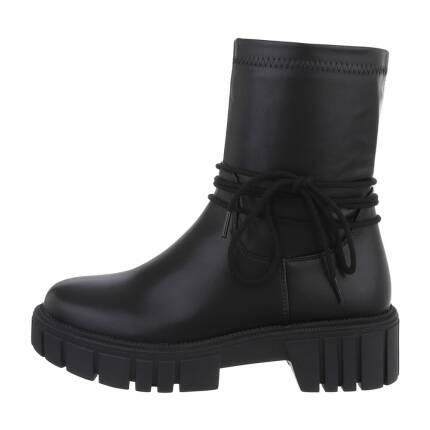 Damen Klassische Stiefeletten - blackpu Gr. 36