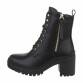 Damen High-Heel Stiefeletten - black Gr. 36