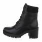 Damen High-Heel Stiefeletten - black