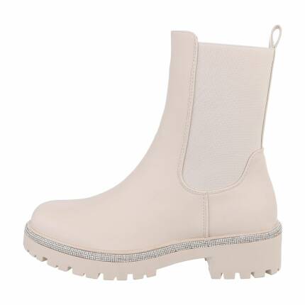 Damen Klassische Stiefel - beige