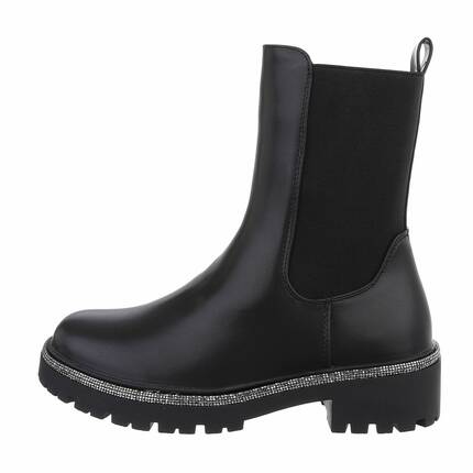 Damen Klassische Stiefeletten - black Gr. 37