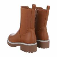 Damen Klassische Stiefeletten - camel