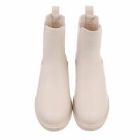 Damen Chelsea Boots - beigepu