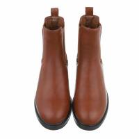 Damen Chelsea Boots - camelpu