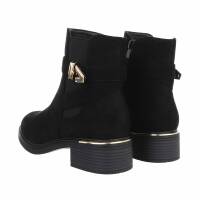 Damen Klassische Stiefeletten - blacksuede