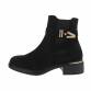 Damen Klassische Stiefeletten - blacksuede Gr. 36