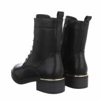 Damen Schnürstiefeletten - black