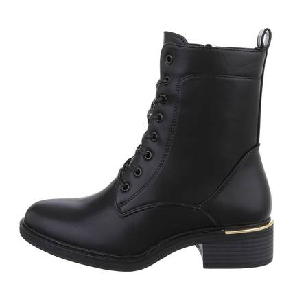 Damen Schnrstiefeletten - black Gr. 36