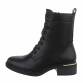 Damen Schnürstiefeletten - black Gr. 39