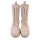 Damen Schnürstiefeletten - beige