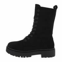 Damen Schnürstiefeletten - black