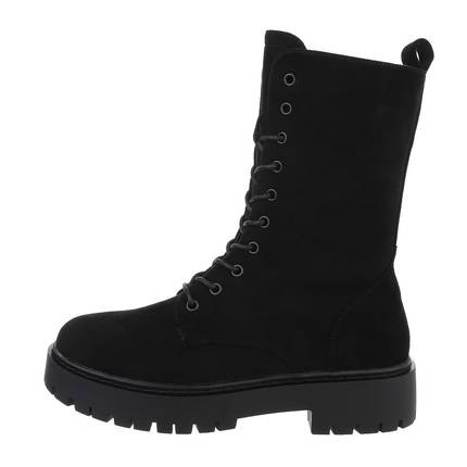 Damen Schnrstiefeletten - black - 12 Paar