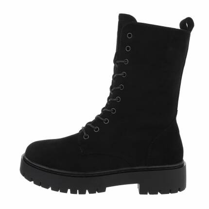 Damen Schnürstiefeletten - black Gr. 38