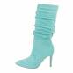 Damen High-Heel Stiefel - green