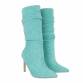 Damen High-Heel Stiefel - green