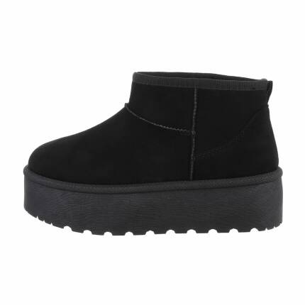 Damen Winterstiefeletten - allblack Gr. 36