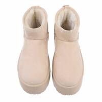 Damen Winterstiefeletten - beige