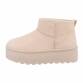 Damen Winterstiefeletten - beige Gr. 41