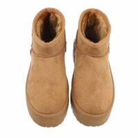 Damen Winterstiefeletten - camel