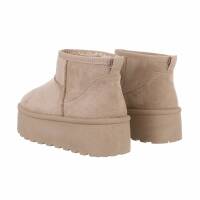 Damen Winterstiefeletten - khaki