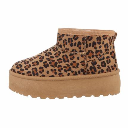 Damen Winterstiefeletten - leopard