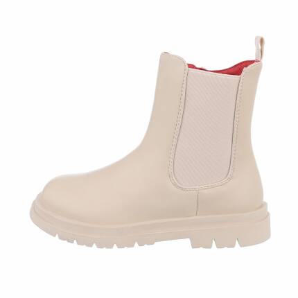 Kinder Stiefeletten - beige