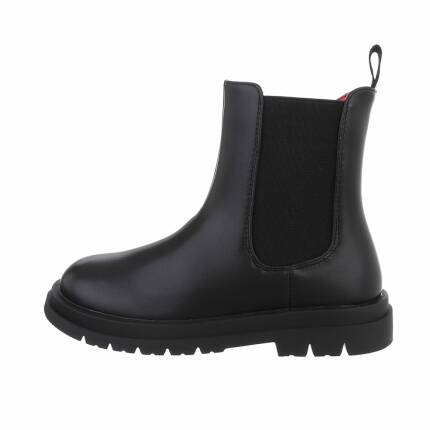 Kinder Stiefeletten - black Gr. 30