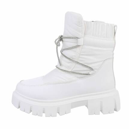 Damen Winterstiefeletten - white