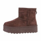 Damen Winterstiefeletten - brown - 12 Paar