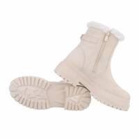 Damen Winterstiefeletten - beige