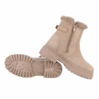 Damen Winterstiefeletten - khaki