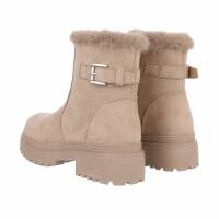 Damen Winterstiefeletten - khaki