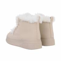 Damen Winterstiefeletten - beige