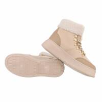 Damen Winterstiefeletten - beige