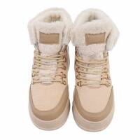 Damen Winterstiefeletten - beige