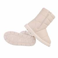 Damen Winterstiefeletten - beige