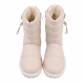 Damen Winterstiefeletten - beige