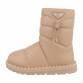 Damen Winterstiefeletten - khaki Gr. 38