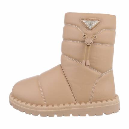 Damen Winterstiefeletten - khaki Gr. 40