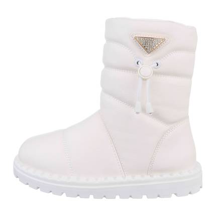 Damen Winterstiefeletten - white Gr. 38