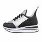 Damen Low-Sneakers - black