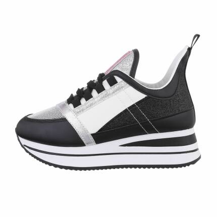 Damen Low-Sneakers - black Gr. 38