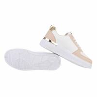 Damen Low-Sneakers - apricot