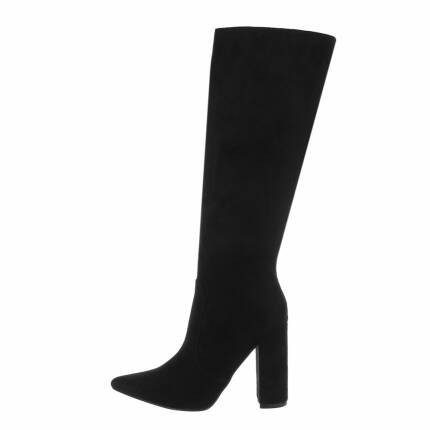 Damen High-Heel Stiefel - black Gr. 38