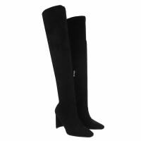 Damen Overknee-Stiefel - black