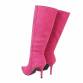 Damen High-Heel Stiefel - fuchsia