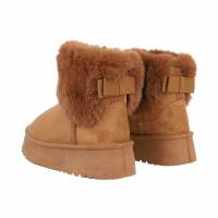 Damen Winterstiefeletten - camel