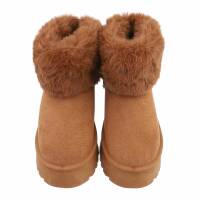 Damen Winterstiefeletten - camel