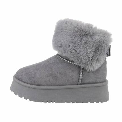 Damen Winterstiefeletten - grey Gr. 38