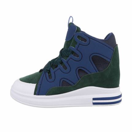 Damen High-Sneakers - blue Gr. 36